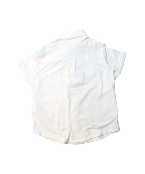 A White Short Sleeve Shirts from Nicholas & Bears in size 4T for boy. (Back View)