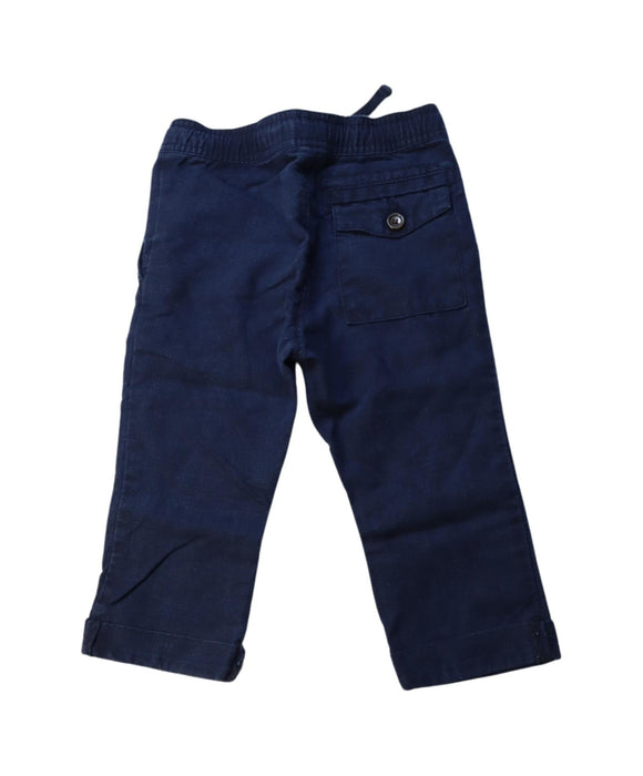 A Navy Casual Pants from Crewcuts in size 3T for boy. (Back View)