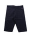 A Blue Shorts from Petit Bateau in size 10Y for girl. (Front View)