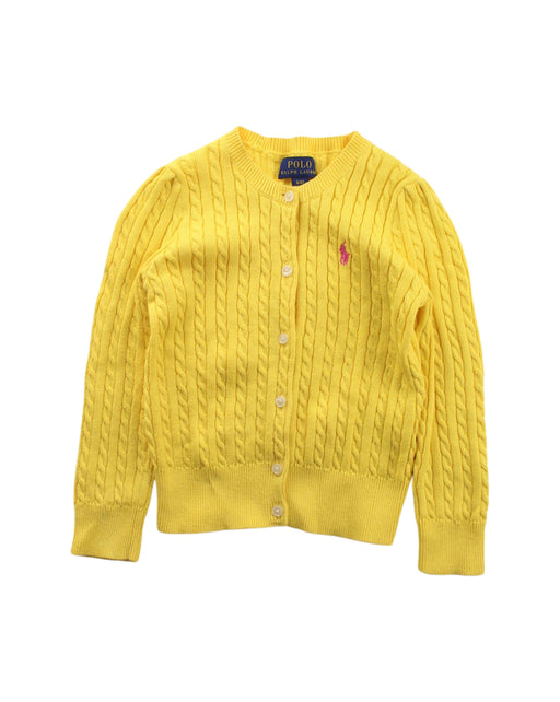 A Yellow Cardigans from Polo Ralph Lauren in size 3T for boy. (Front View)