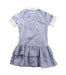 A Blue Short Sleeve Dresses from Ralph Lauren in size 5T for girl. (Back View)