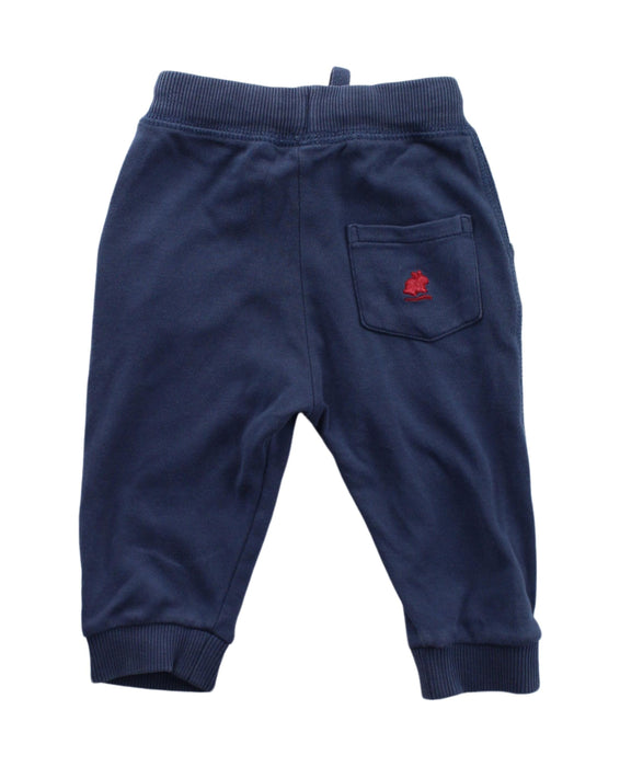 A Blue Sweatpants from babycottons. in size 0-3M for boy. (Back View)