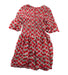 A Red Long Sleeve Dresses from Stella McCartney in size 6T for girl. (Back View)