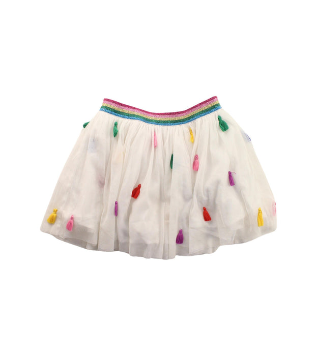 A White Tulle Skirts from Stella McCartney in size 6T for girl. (Front View)