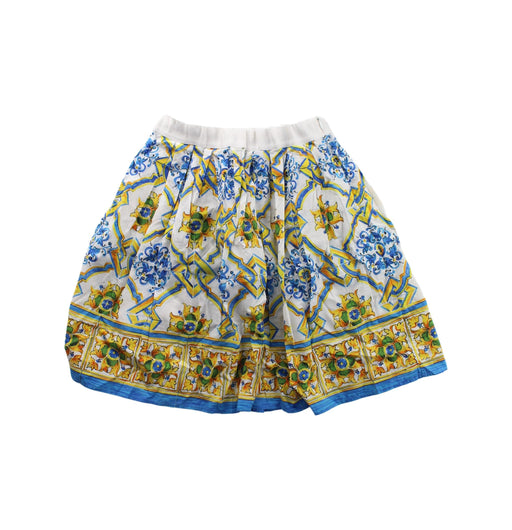 A Multicolour Mid Skirts from Dolce & Gabbana in size 6T for girl. (Front View)