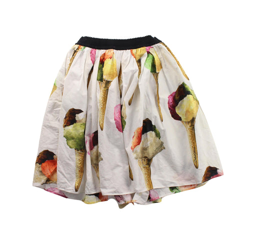 A White Short Skirts from Dolce & Gabbana in size 6T for girl. (Front View)