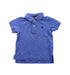 A Blue Short Sleeve Polos from Polo Ralph Lauren in size 6-12M for boy. (Front View)