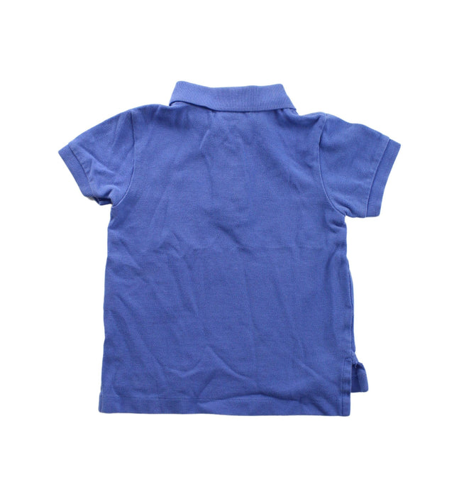 A Blue Short Sleeve Polos from Polo Ralph Lauren in size 6-12M for boy. (Back View)