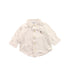 A White Long Sleeve Polos from Ralph Lauren in size 3-6M for boy. (Front View)