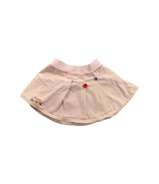 A Beige Short Skirts from Trussardi in size 3T for girl. (Front View)