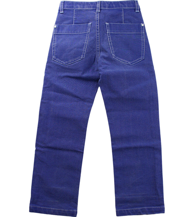 A Blue Casual Pants from Bonpoint in size 4T for boy. (Back View)
