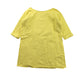 A Yellow Long Sleeve Dresses from Bonpoint in size 8Y for girl. (Back View)