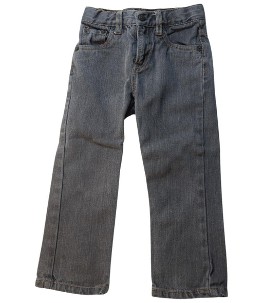 A Grey Casual Pants from Levi's in size 4T for boy. (Front View)