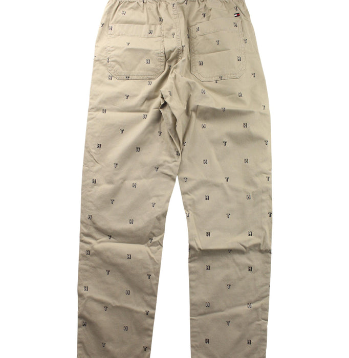 A Beige Casual Pants from Tommy Hilfiger in size 10Y for boy. (Back View)