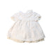 A White Short Sleeve Dresses from Dona Carmen in size 12-18M for girl. (Front View)