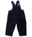 A Black Long Overalls from Burberry in size 6-12M for girl. (Back View)