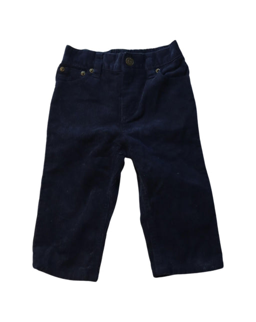 A Black Casual Pants from Polo Ralph Lauren in size 6-12M for boy. (Front View)
