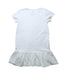 A White Short Sleeve Dresses from DOUUOD in size 10Y for girl. (Back View)