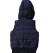 A Navy Outerwear Vests from Jacadi in size 6T for boy. (Back View)
