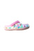 A Multicolour Sandals from Crocs in size 5T for girl. (Front View)