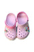 A Multicolour Sandals from Crocs in size 5T for girl. (Back View)