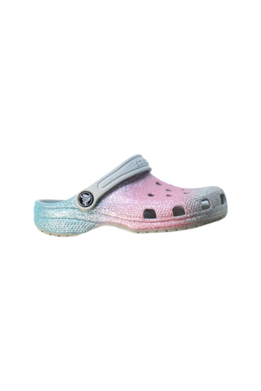 A Multicolour Sandals from Crocs in size 5T for girl. (Front View)