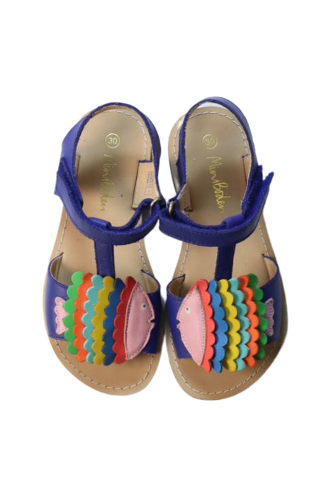 A Multicolour Sandals from Boden in size 6T for girl. (Back View)