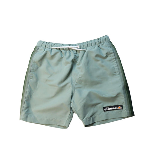 A Green Swim Shorts from Ellesse in size 10Y for boy. (Front View)