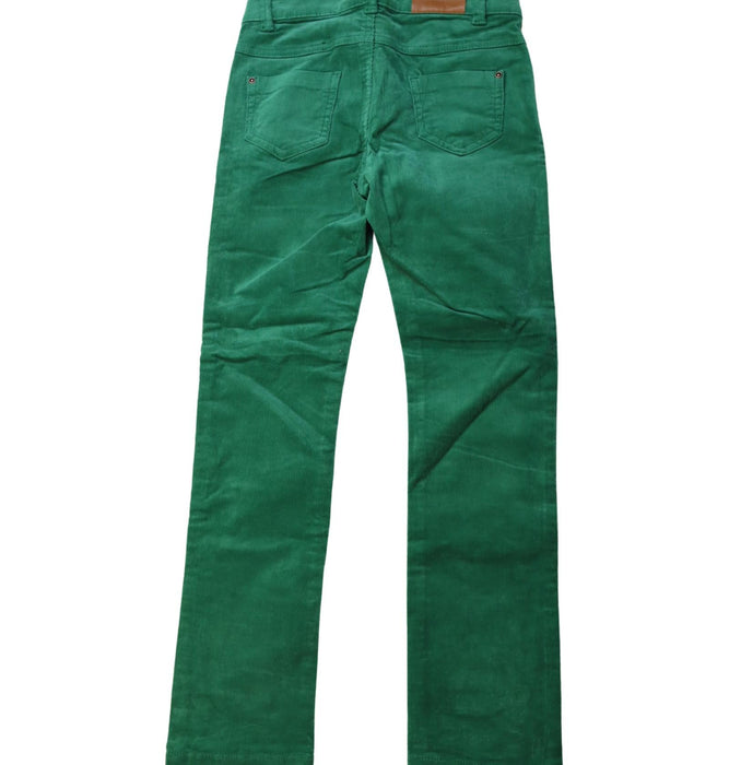A Green Casual Pants from Cyrillus in size 8Y for boy. (Back View)
