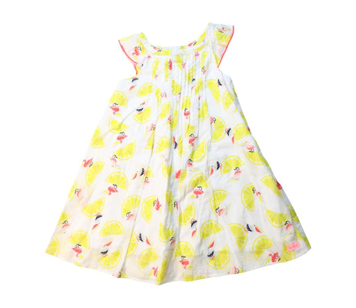 A Multicolour Sleeveless Dresses from Catimini in size 4T for girl. (Front View)