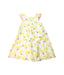 A Multicolour Sleeveless Dresses from Catimini in size 4T for girl. (Back View)