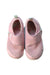 A Pink Slip Ons from Skechers in size 18-24M for girl. (Back View)