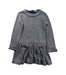 A Grey Long Sleeve Dresses from Mayoral in size 7Y for girl. (Front View)