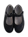 A Black Flats from Rossano in size 5T for girl. (Back View)