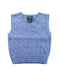 A Blue Sweater Vests from Polo Ralph Lauren in size 2T for girl. (Front View)