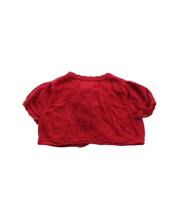 A Red Cardigans from Janie & Jack in size 2T for girl. (Back View)
