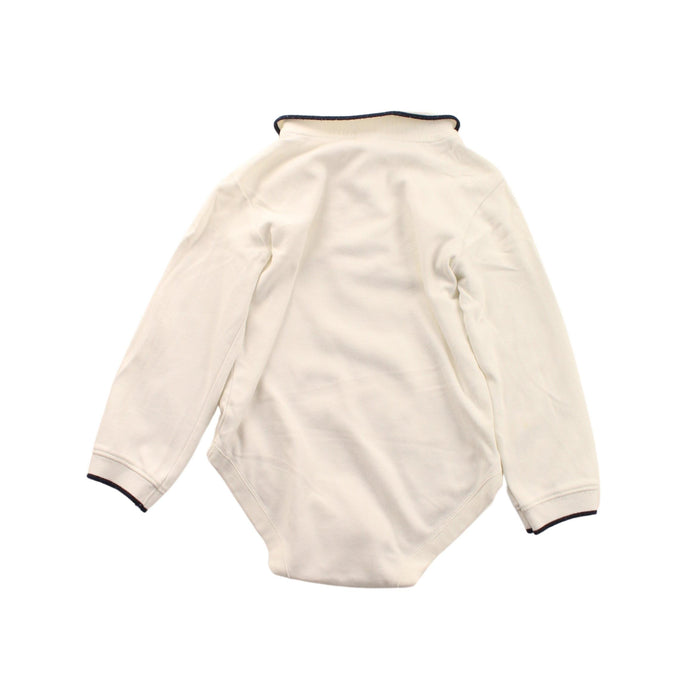 A White Long Sleeve Bodysuits from Janie & Jack in size 18-24M for boy. (Back View)