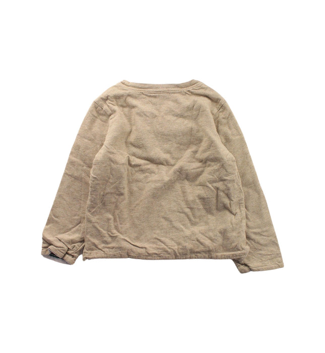 A Beige Long Sleeve T Shirts from Janie & Jack in size 2T for boy. (Back View)