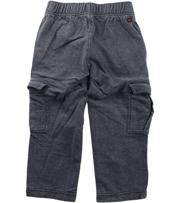 A Grey Casual Pants from Tea in size 4T for boy. (Back View)
