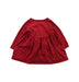 A Red Long Sleeve Dresses from Tea in size 12-18M for girl. (Back View)