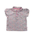A Pink Short Sleeve Polos from Jojo Maman Bébé in size 18-24M for girl. (Front View)