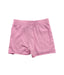 A Pink Shorts from Petit Bateau in size 6-12M for girl. (Back View)