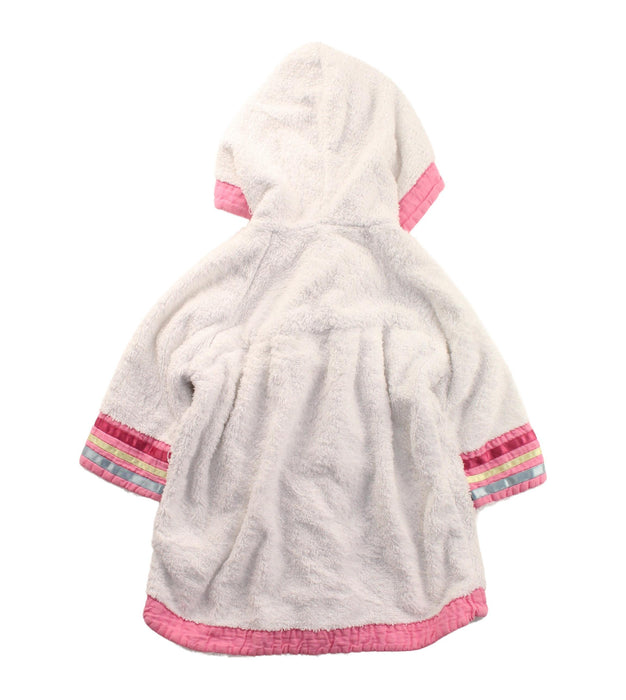 A White Bathrobes from Jacadi in size 18-24M for girl. (Back View)