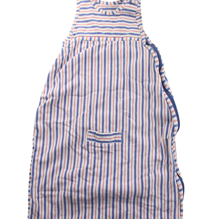 A White Sleepsacs from Merino Kids in size 2T for boy. (Front View)
