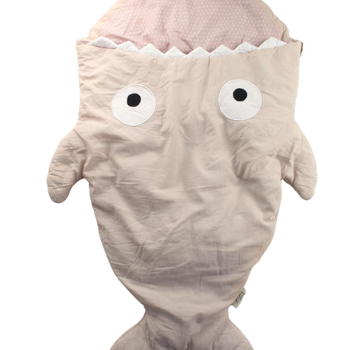 A White Sleepsacs from BabyBites in size O/S for neutral. (Front View)