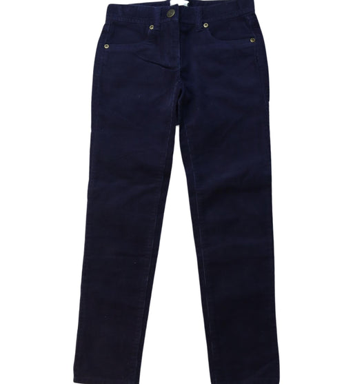 A Navy Casual Pants from Crewcuts in size 7Y for girl. (Front View)