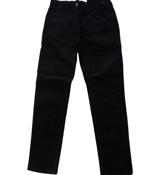 A Black Casual Pants from Crewcuts in size 7Y for girl. (Front View)