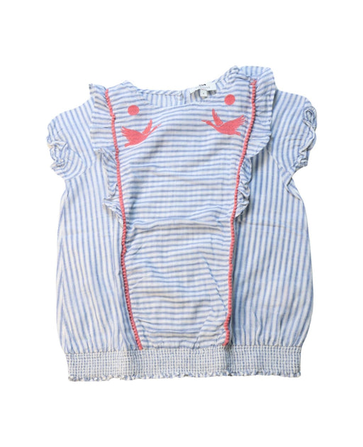 A Multicolour Short Sleeve Tops from Cyrillus in size 8Y for girl. (Front View)