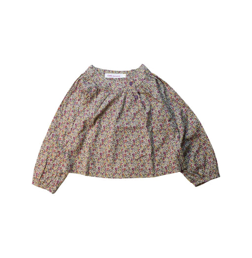 A Multicolour Long Sleeve Tops from Little Mercerie in size 5T for girl. (Front View)