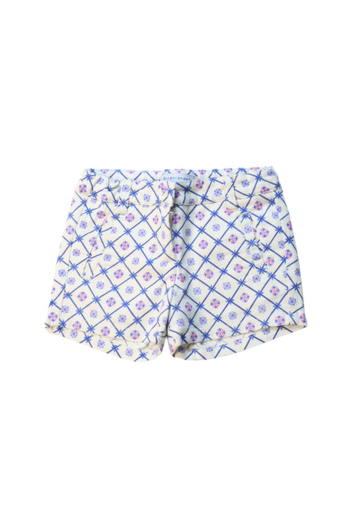 A Multicolour Shorts from Gingersnaps in size 6T for girl. (Front View)